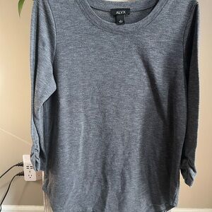 ALYX Gray Long Sleeve Top
